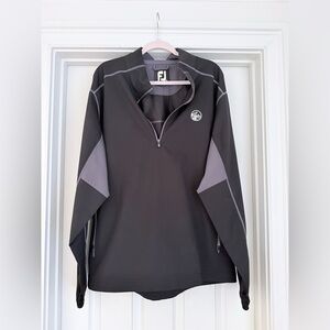 FootJoy Black and Gray Windbreaker